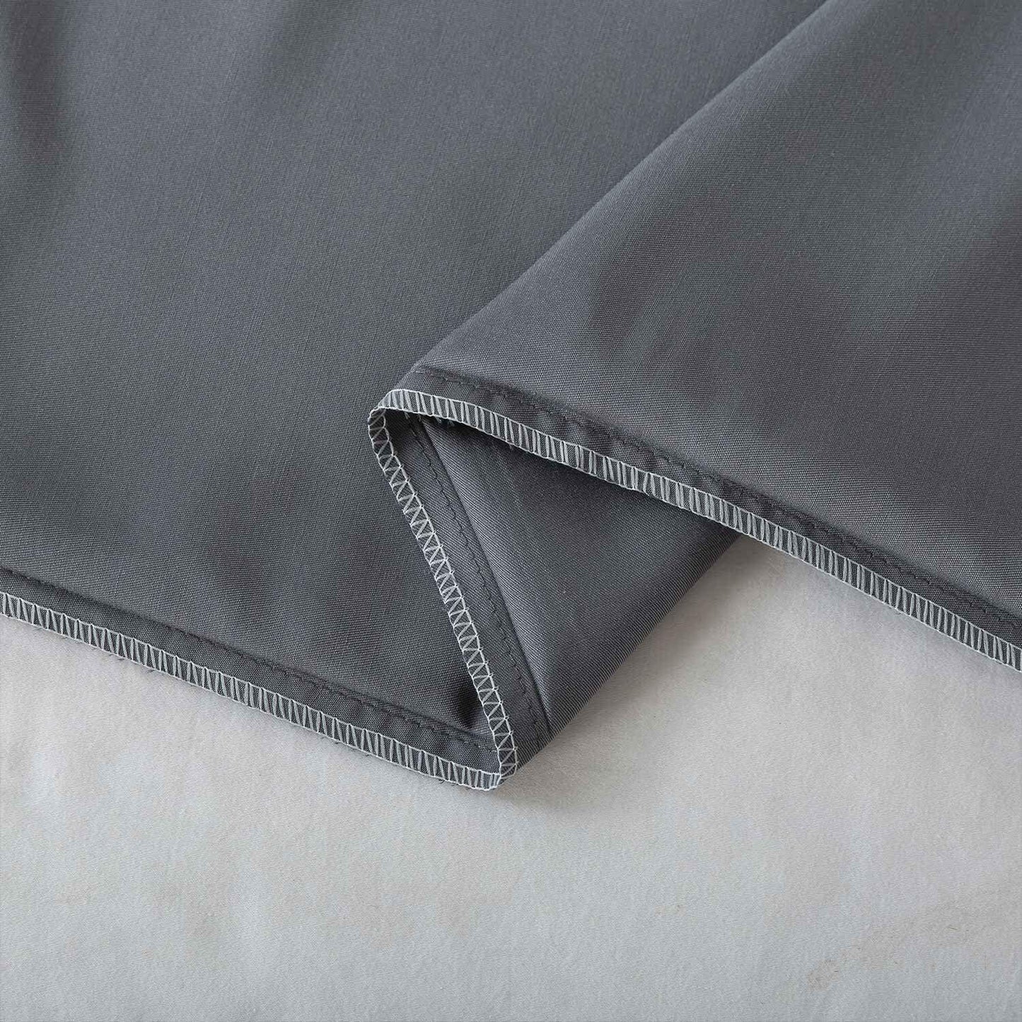 Moccabebe 2 Pc King Size Pillowcases 20x36 Grey Cooling Bamboo Rayon Soft