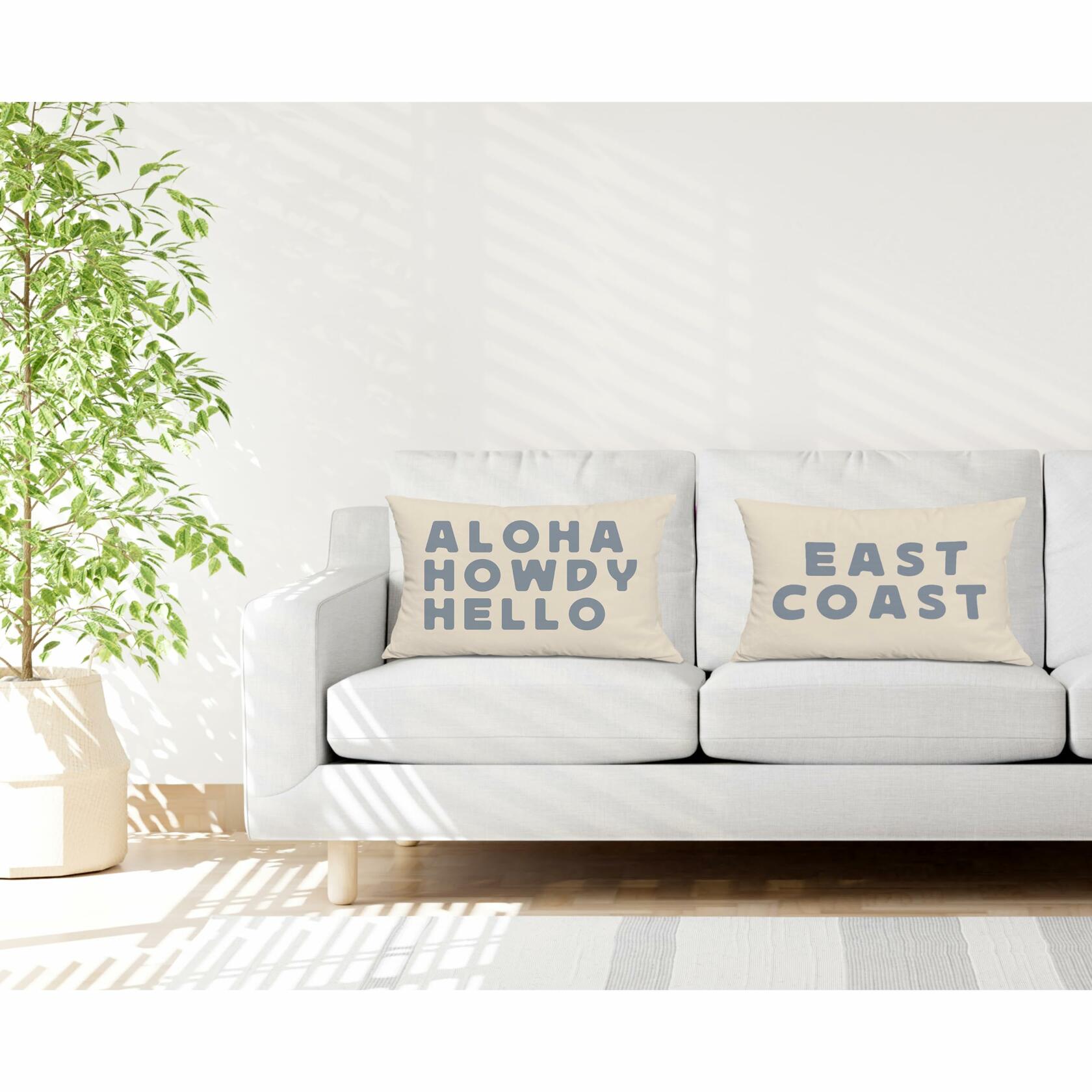 okaxscm Coastal Cowgirl Western Pillow Covers 20x12 Set of 2 Lumbar Throw