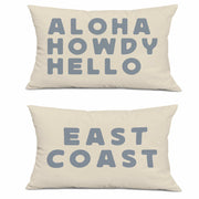 okaxscm Coastal Cowgirl Western Pillow Covers 20x12 Set of 2 Lumbar Throw