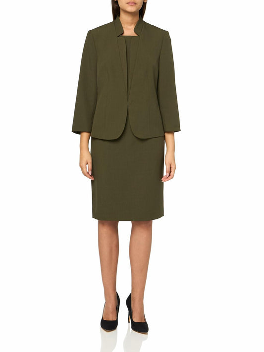 Le Suit Women's Hunter 2-Pc Jacket Dress Suit Size 16