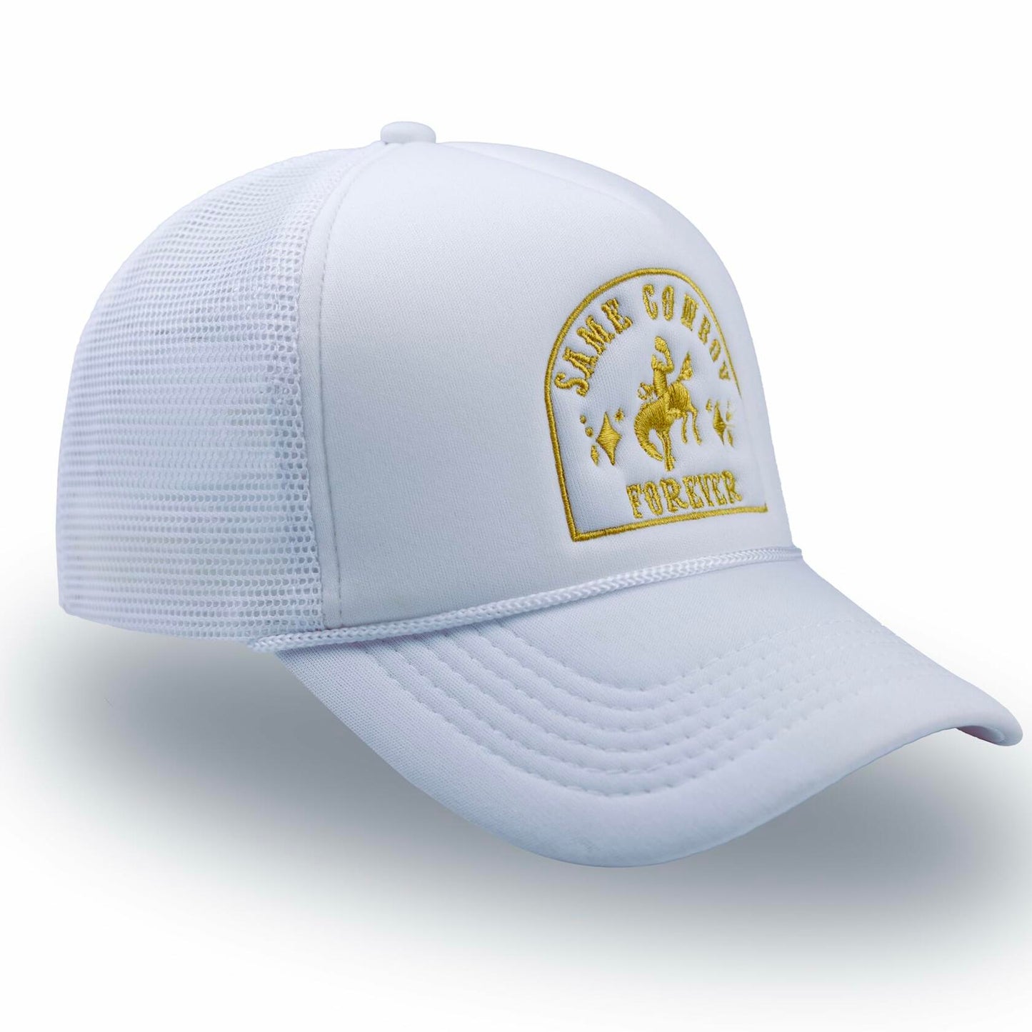 Oyooct Trucker Hat Alpha Medium US Cowboy Stylish Adjustable Cap