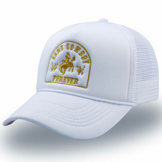 Oyooct Trucker Hat Alpha Medium US Cowboy Stylish Adjustable Cap