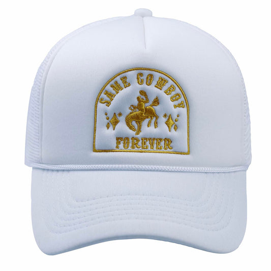 Oyooct Trucker Hat Alpha Medium US Cowboy Stylish Adjustable Cap