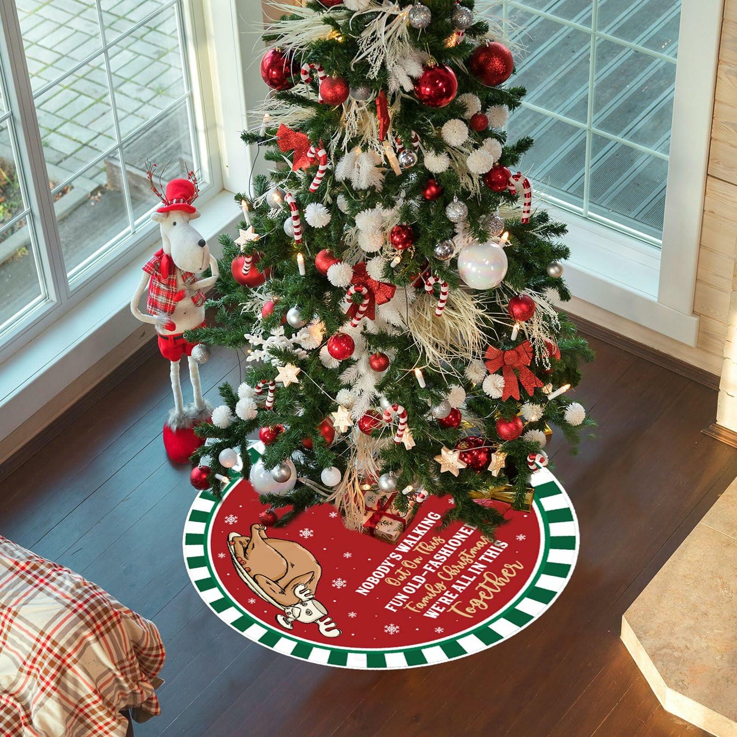 Christmas Vacation Griswold Family 48" Tree Skirt Xmas Decor Gift