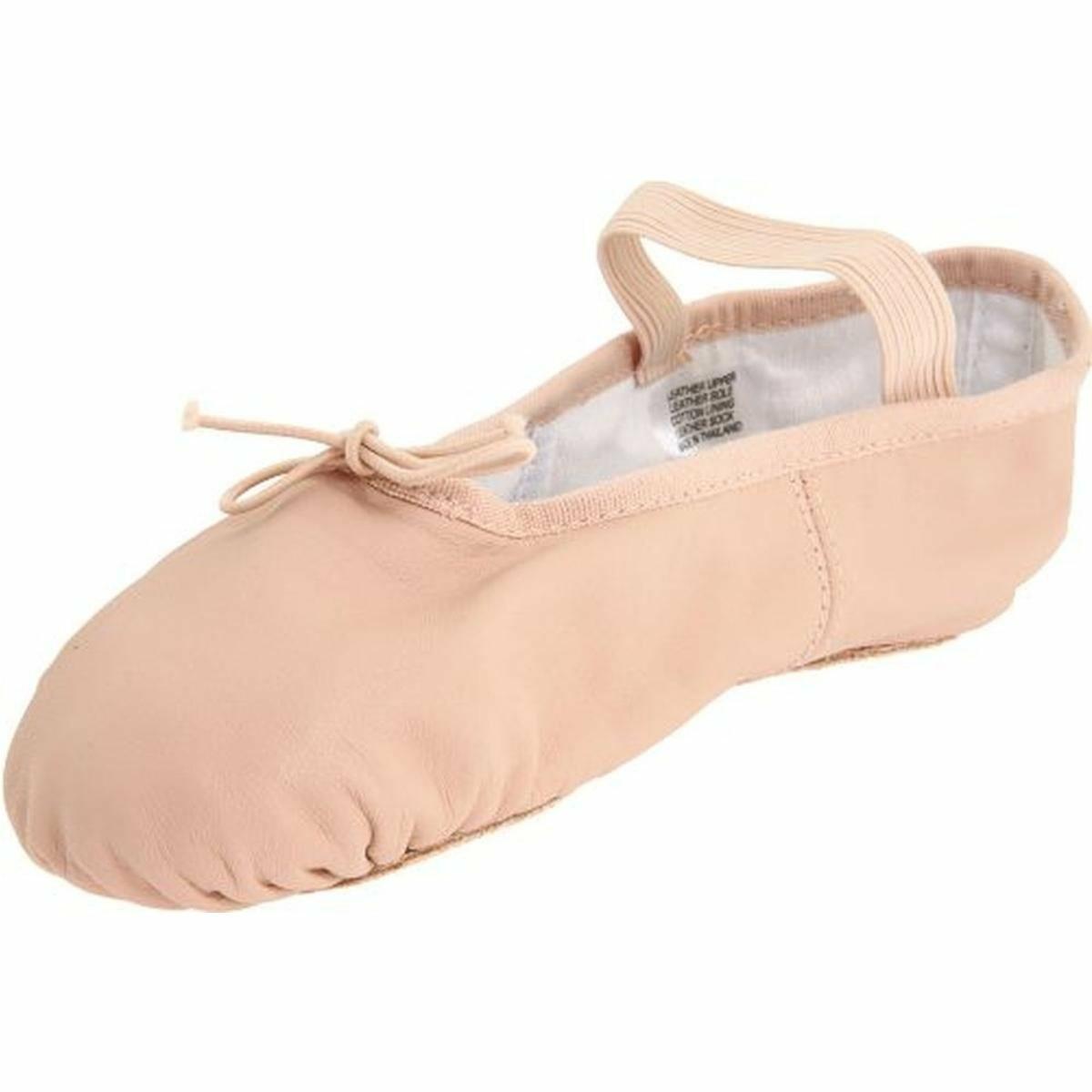 Bloch Dansoft Women's Full Sole Leather Ballet Slipper Pink Size 5 Wide