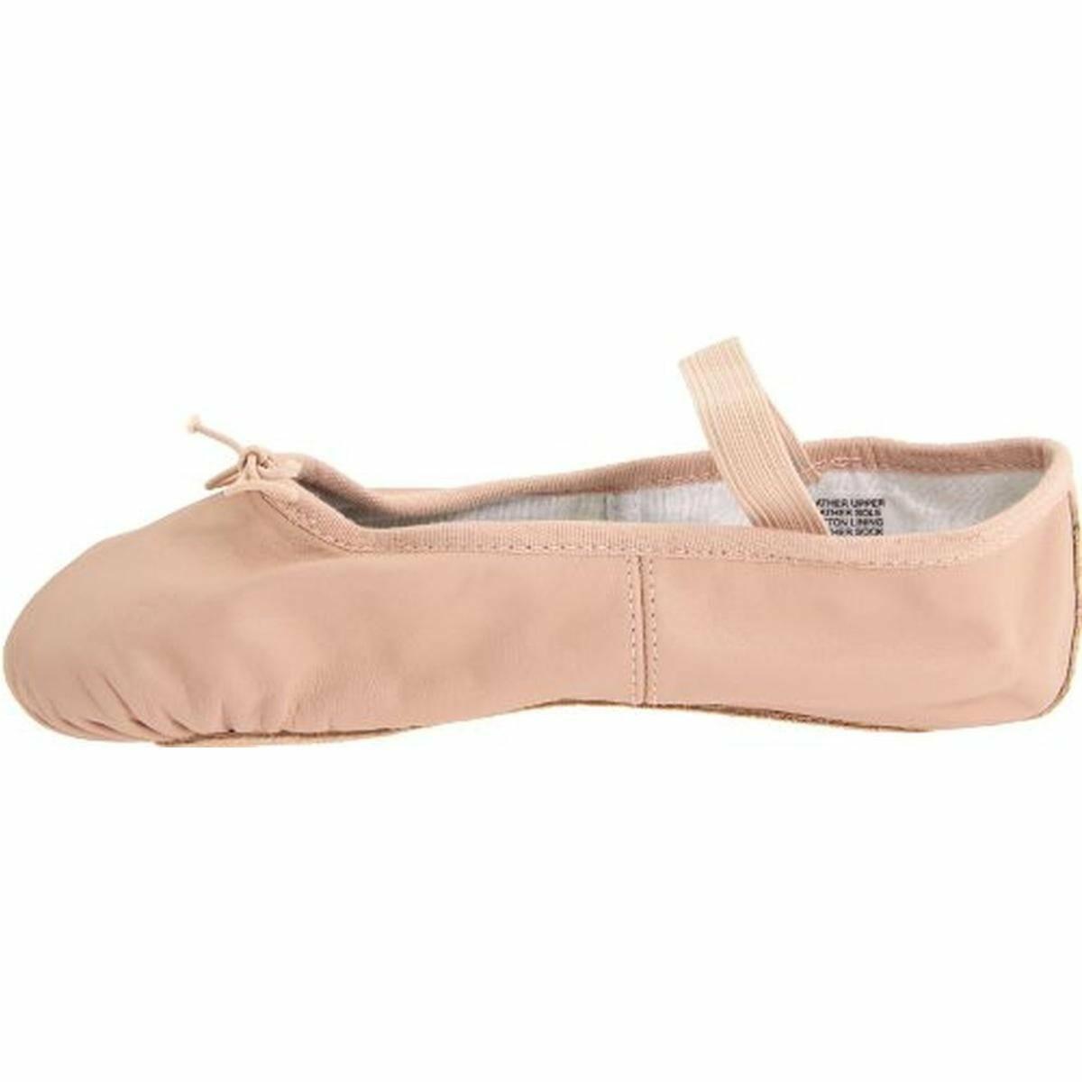 Bloch Dansoft Women's Full Sole Leather Ballet Slipper Pink Size 5 Wide