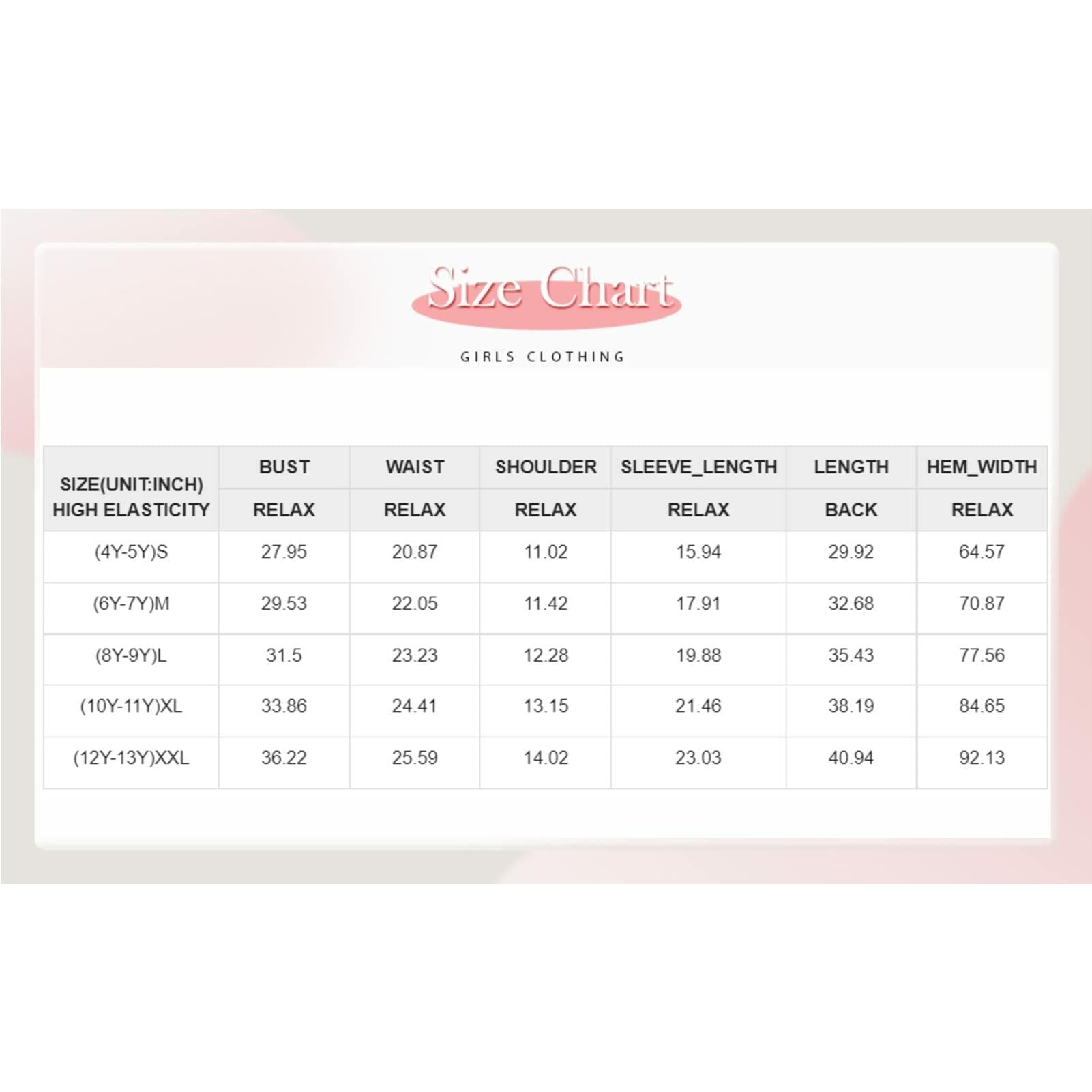 blibean Girl Boho Maxi Dress Long Sleeve A-Line Orange Size 8-9 Years