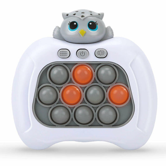 Fast Push Game Electronic Fidget Toy Light Up Bubble Handheld Sensory