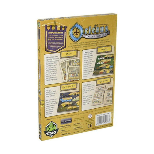 Tasty Minstrel Games Orléans Trade & Intrigue Expansion Board Game