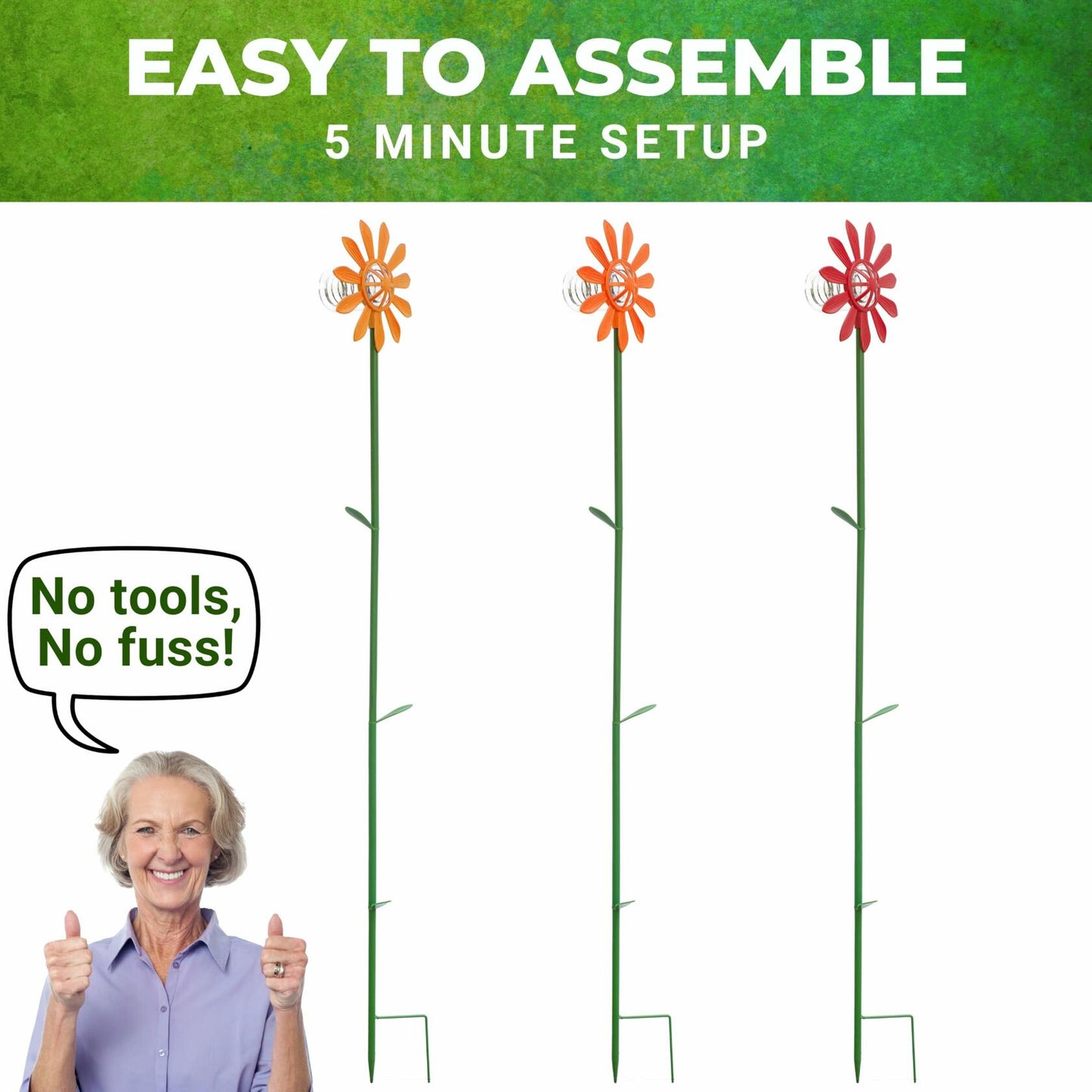 Nature Anywhere Fun Flowers Suet Feeder 3 Pack Outdoor Hanging Bird Feeder