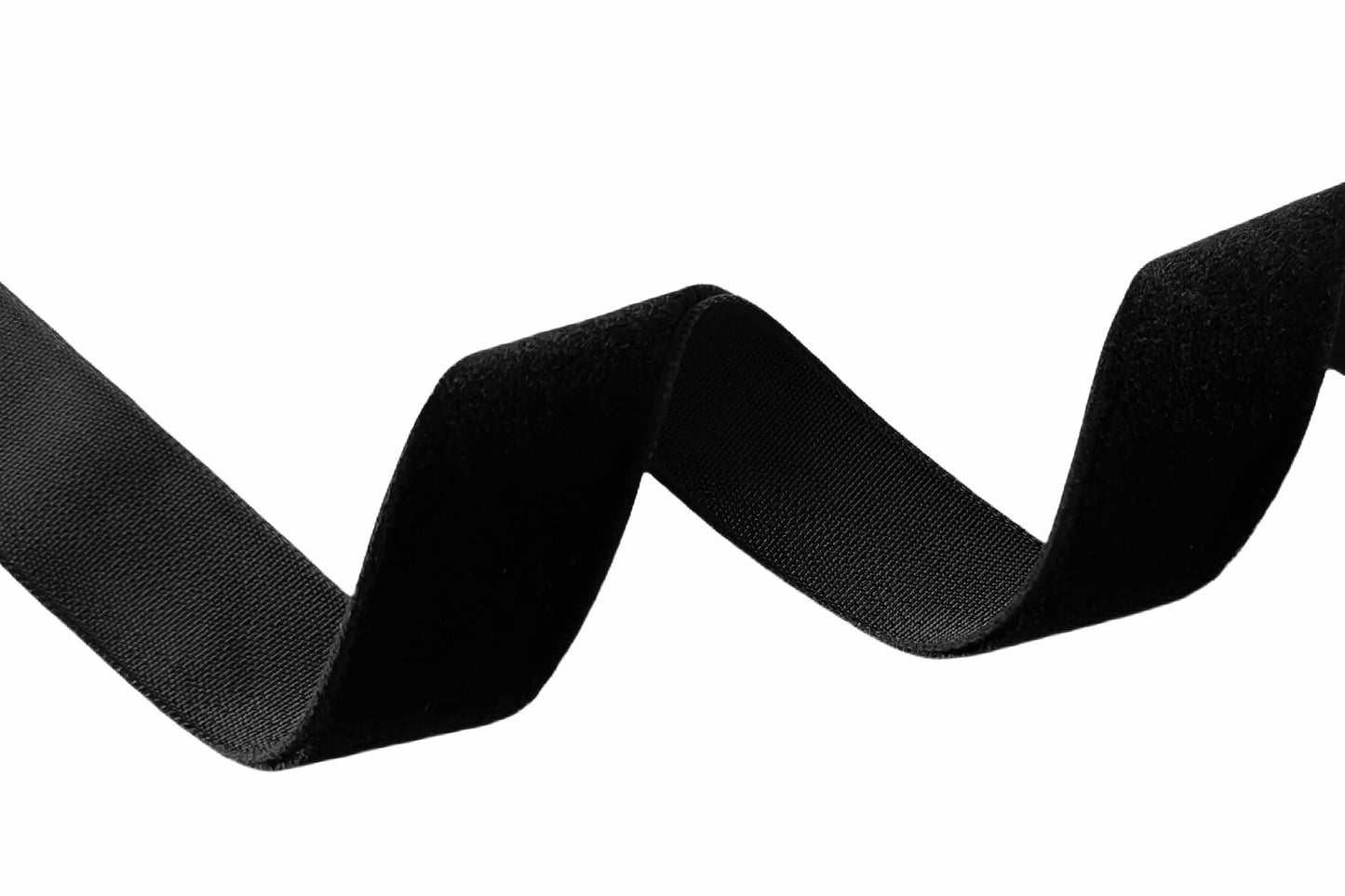 Abbaoww Black Velvet Ribbon 3/8 Inch 25 Yards Single Face Black