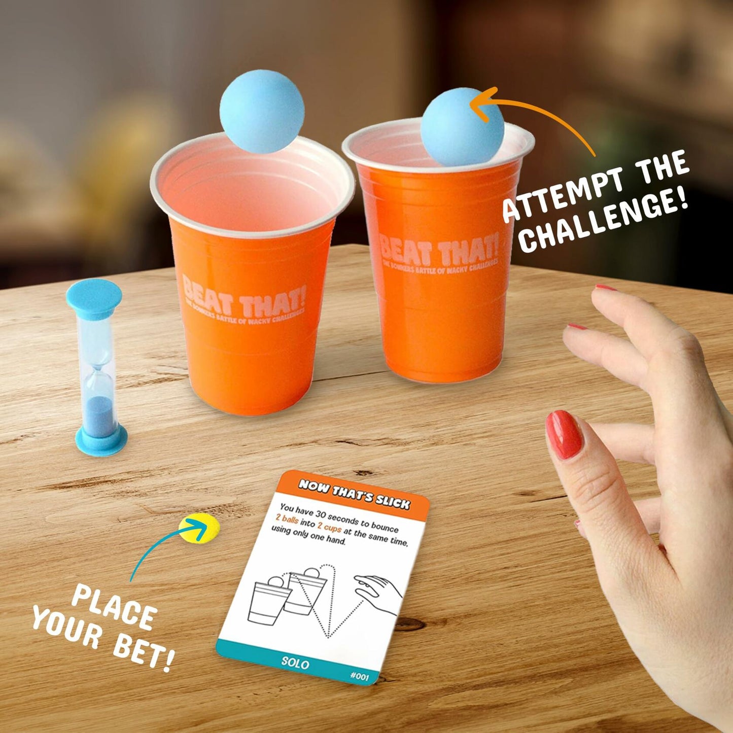 Gutter Games Beat That! The Bonkers Battle of Wacky Challenges Family Game