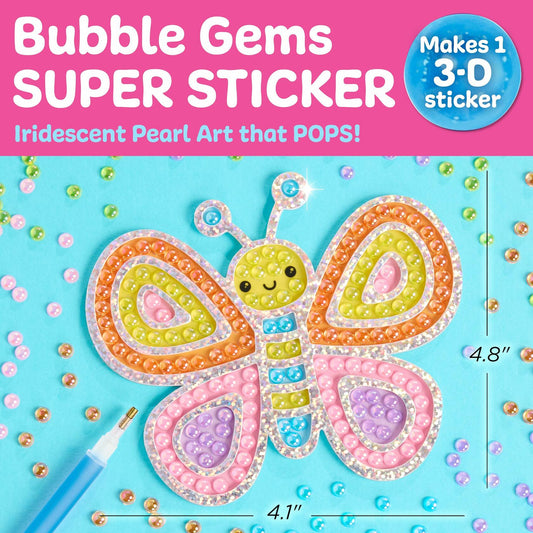 Creativity for Kids Bubble Gem Super Sticker Butterfly Diamond Painting Kit