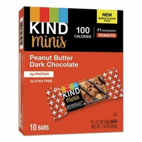 BB03/26 KIND Minis Peanut Butter Dark Chocolate 2 Count Snack Bars