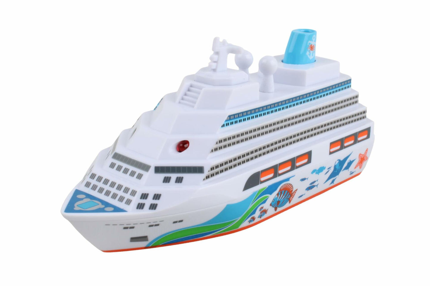 Daron Cruise Ship Pullback Toy Vehicle with Lights & Sounds TT4123