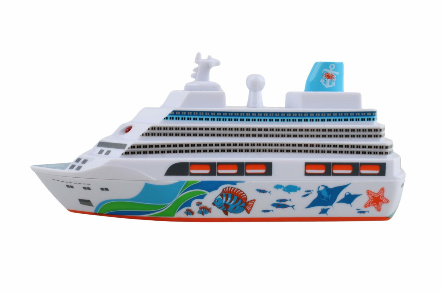 Daron Cruise Ship Pullback Toy Vehicle with Lights & Sounds TT4123