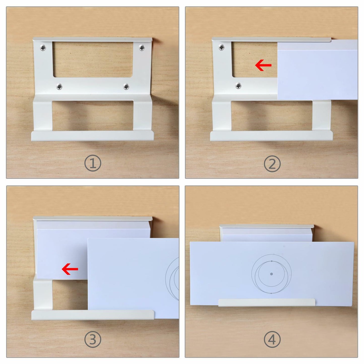 Starlink Gen 3 Wall Mount Bracket Kit for Router & Power Supply White