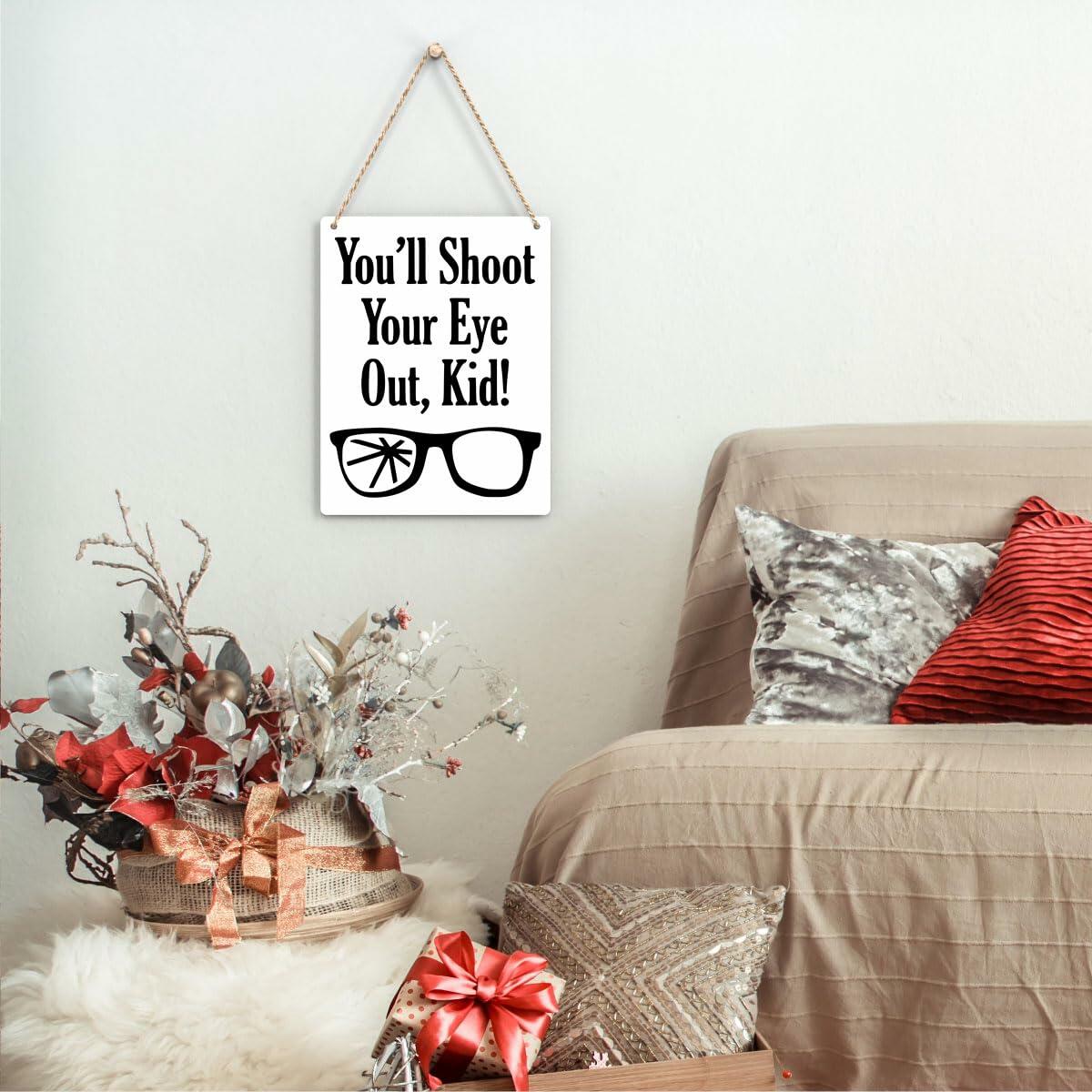 Christmas Vacation Metal Wall Decor Sign 8x10 Inches Holiday Movie Poster