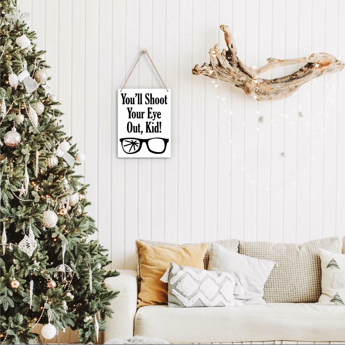 Christmas Vacation Metal Wall Decor Sign 8x10 Inches Holiday Movie Poster
