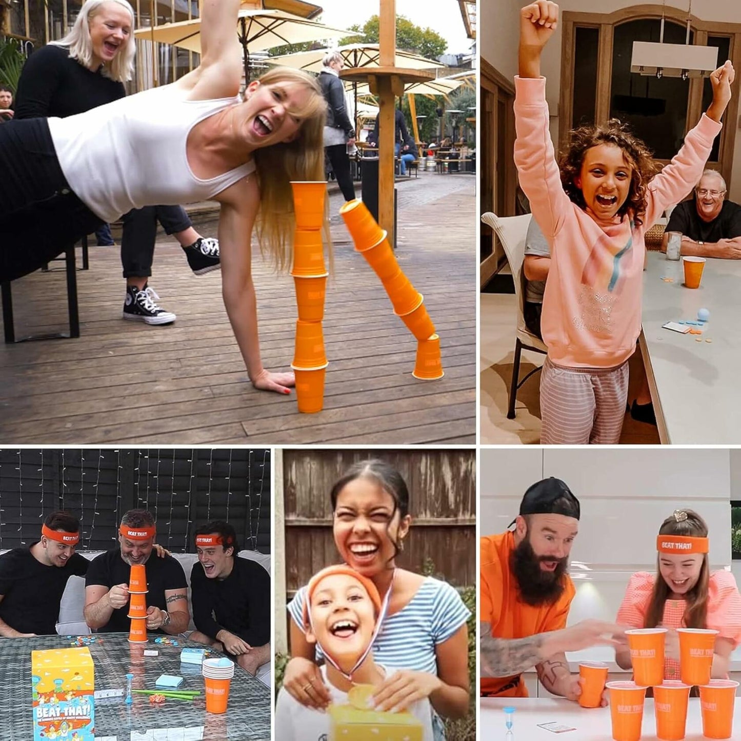 Gutter Games Beat That! The Bonkers Battle of Wacky Challenges Family Game