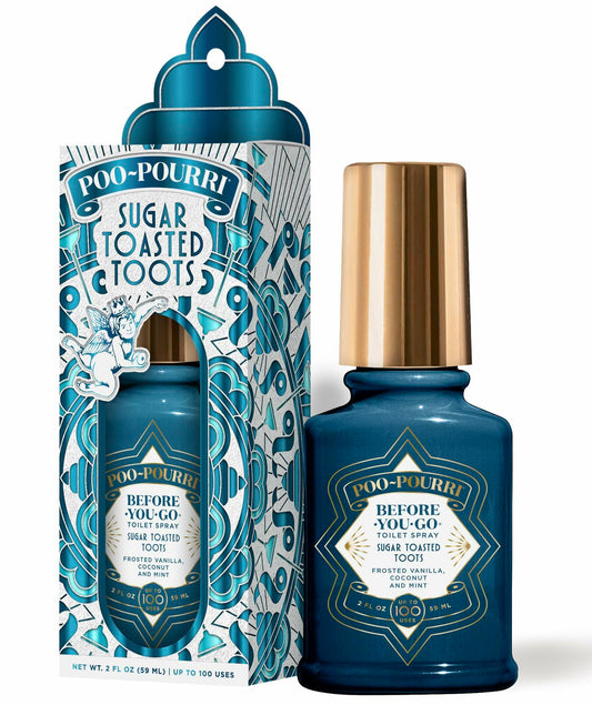 Poo-Pourri Holiday Toilet Spray Sugar Toasted Toots Frosted Vanilla 2oz