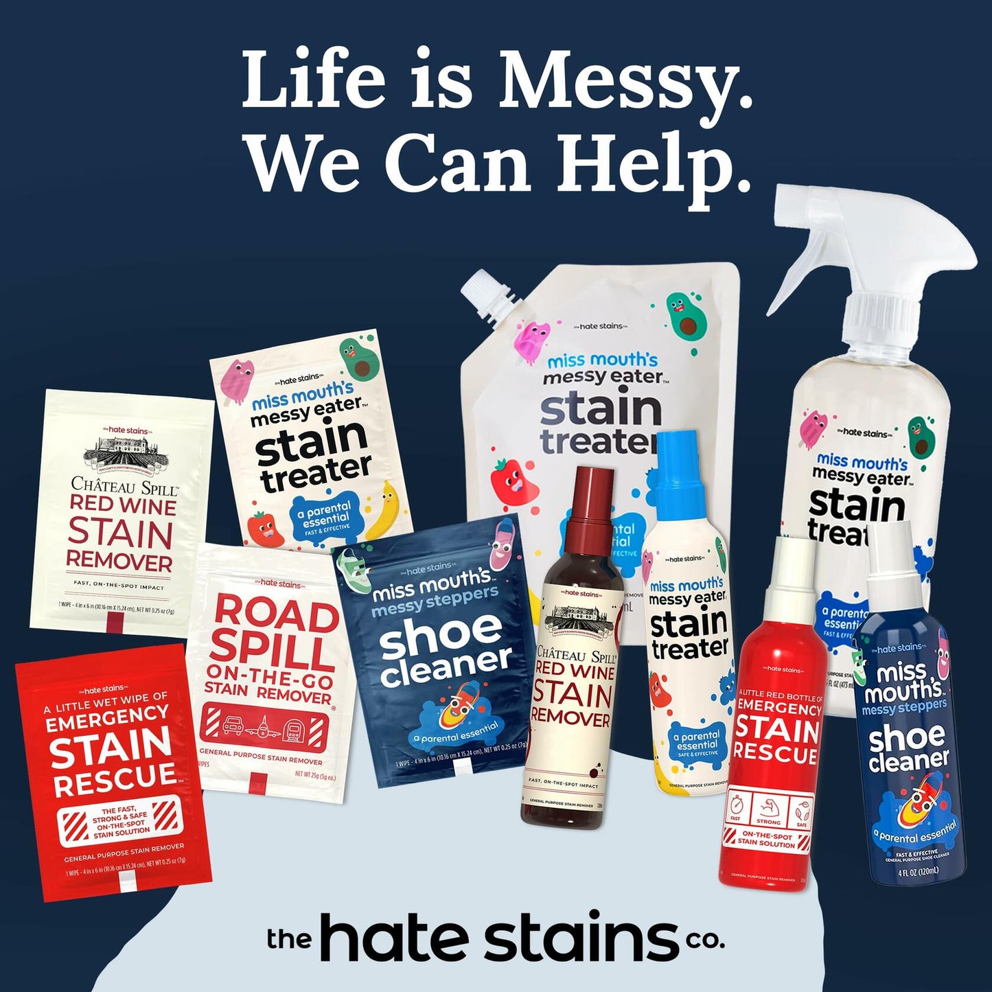 Miss Mouth Messy Eater Stain Treater Spray 4oz 3 Pack Newborn Baby