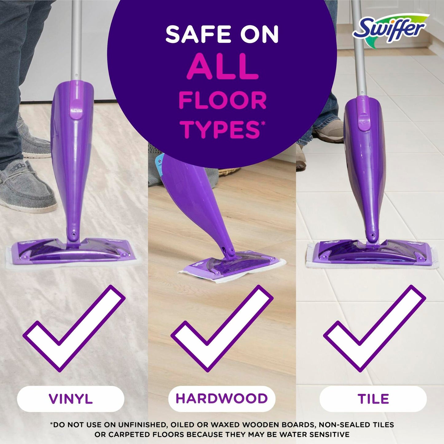 Swiffer WetJet Floor Cleaner Refill Gain Scent 42.2oz Pack of 2