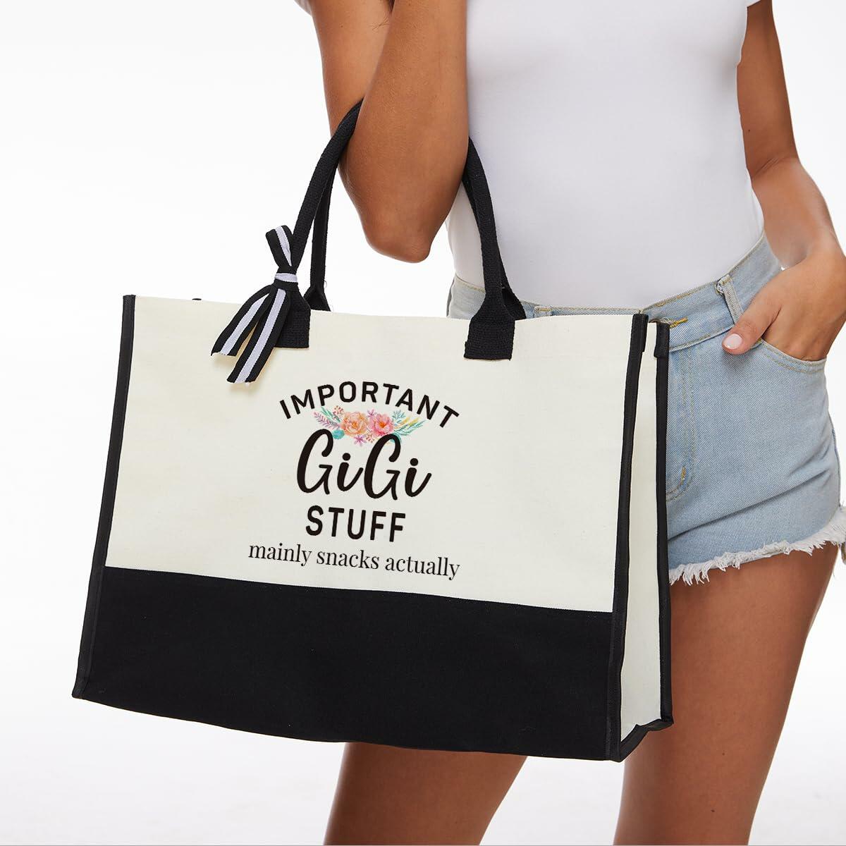 YUANHAO Gigi Gifts Large Tote Bag Shopping Grocery Utility Bag