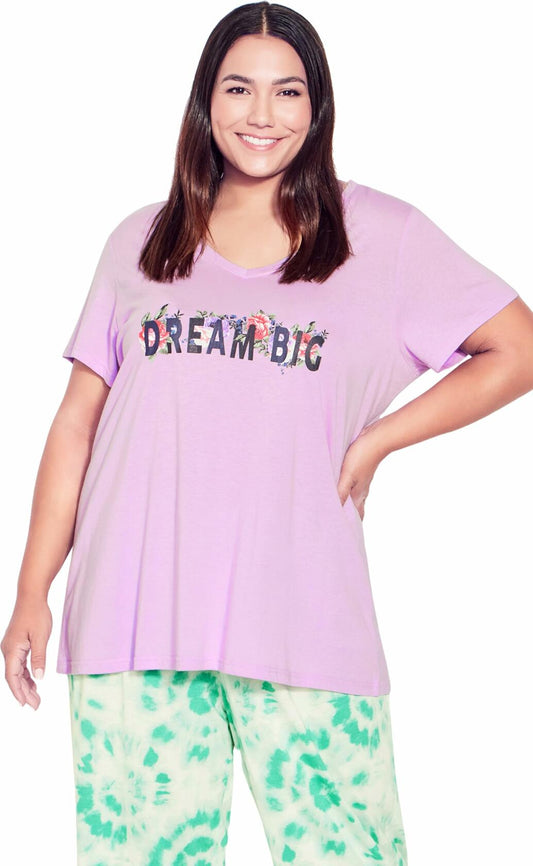 Avenue Women's Plus Size Dream Big Sleep Top Size 26-28