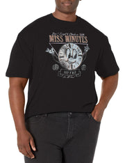 Marvel Big Loki Normcore Miss Minutes Men's Tee Shirt Black 3XL Tall Size