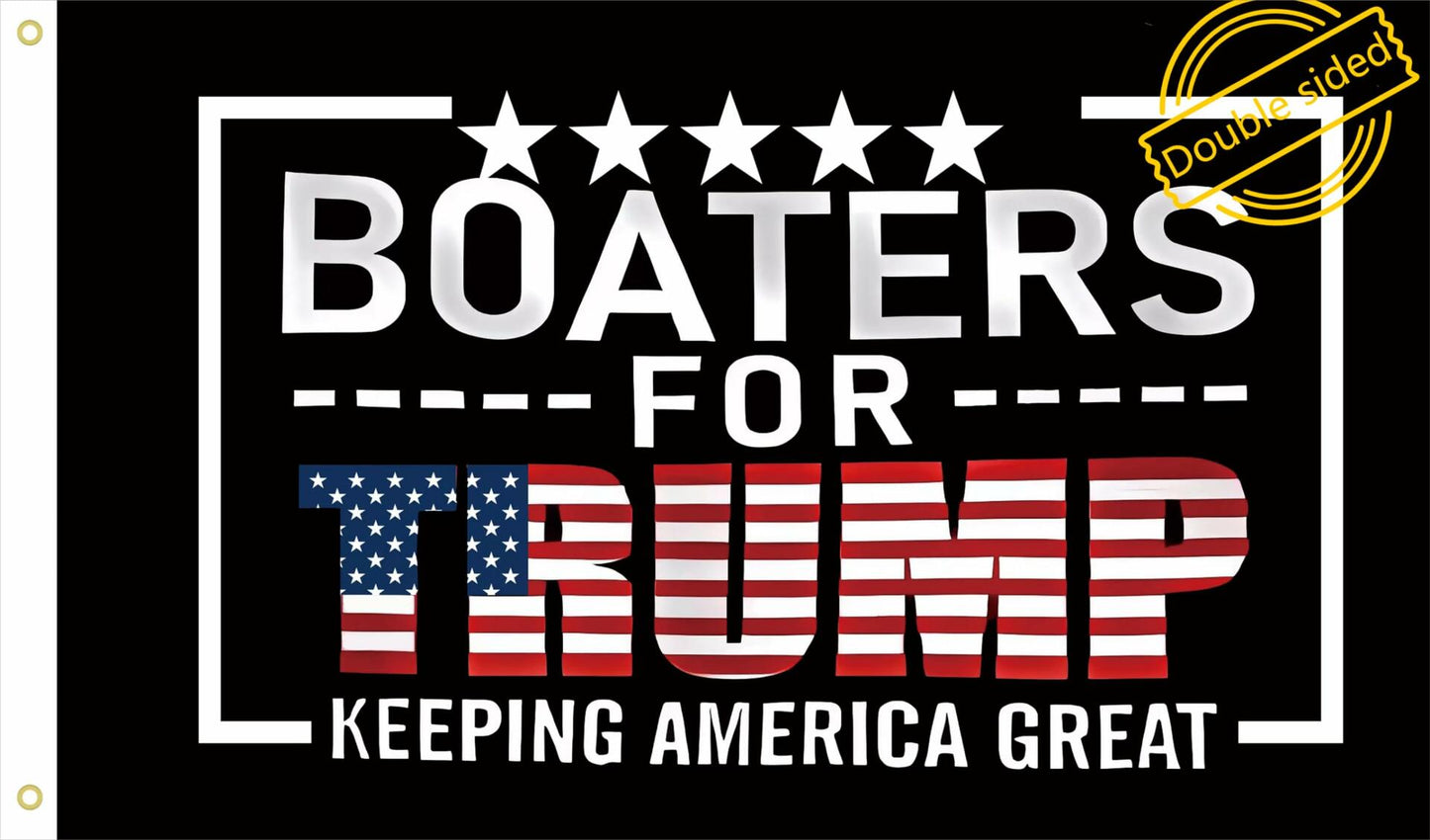 WENWELL 3x5 Ft Double-Sided Trump 2024 Flag Outdoor Durable Polyester