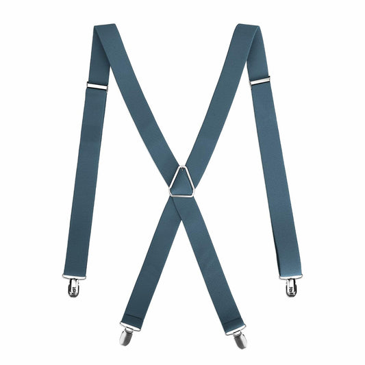 KIYFXA Heavy Duty Suspenders with Clips for Men and Women Gifts for Dad