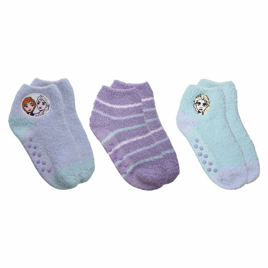 Disney Frozen 2 Stronger Together Quarter Socks Lavender 3PK Size 6/8