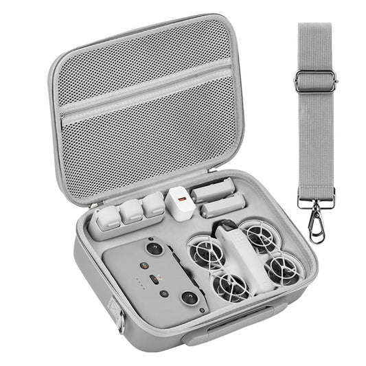Gencokok Carrying Case for DJI NEO Waterproof PU Storage Bag Black