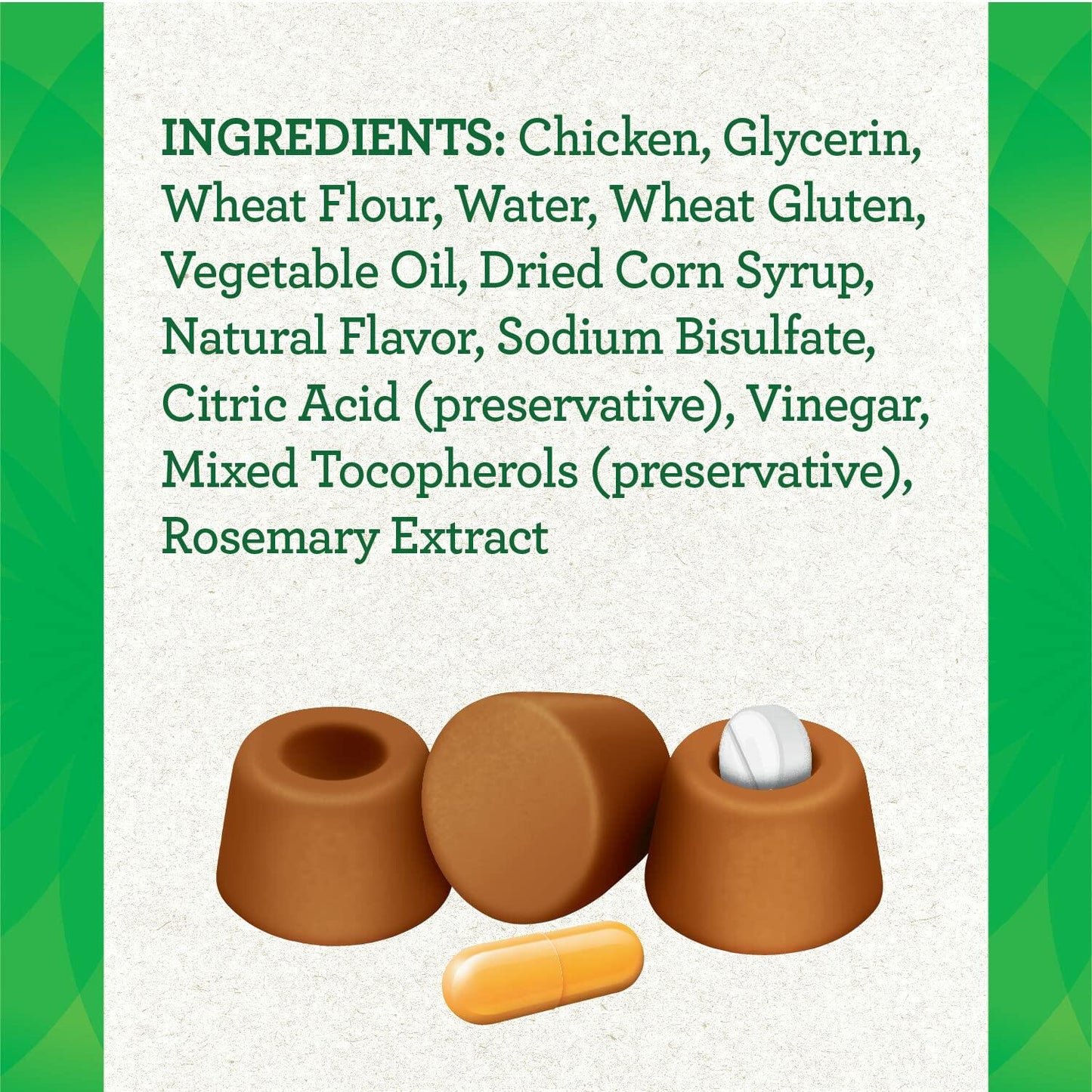 BestBy07/25 Greenies Feline Pill Pockets Cat Treats Chicken Flavor 1.6oz 45ct