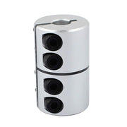 TA-VIGOR 8mm to 8mm Shaft Coupling D25xL40mm Aluminum Alloy Rigid Coupler