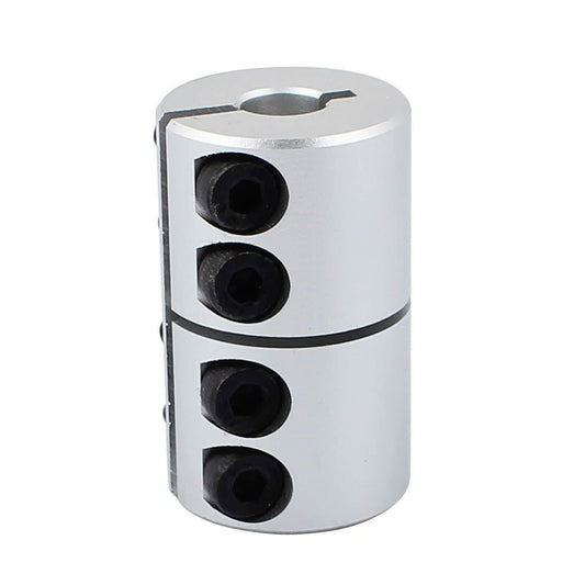 TA-VIGOR 8mm to 8mm Shaft Coupling D25xL40mm Aluminum Alloy Rigid Coupler