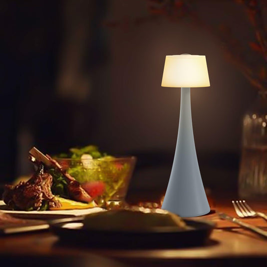 Modern Table Lamp Cordless 4-Way Dimming Touch 4000mAh Battery Mint Green