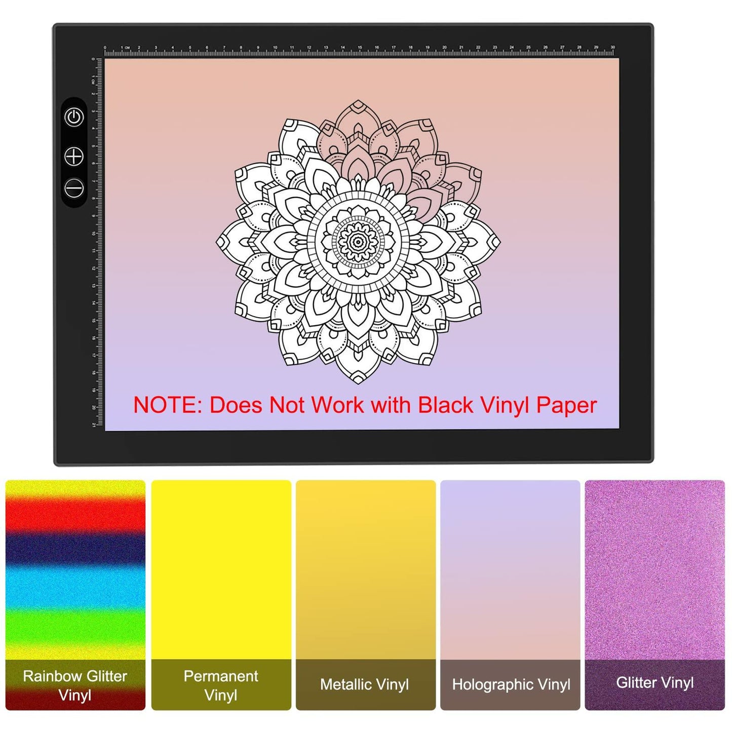 Portable Rechargeable A4 LED Light Box Ultra-Thin Adjustable Light Pad