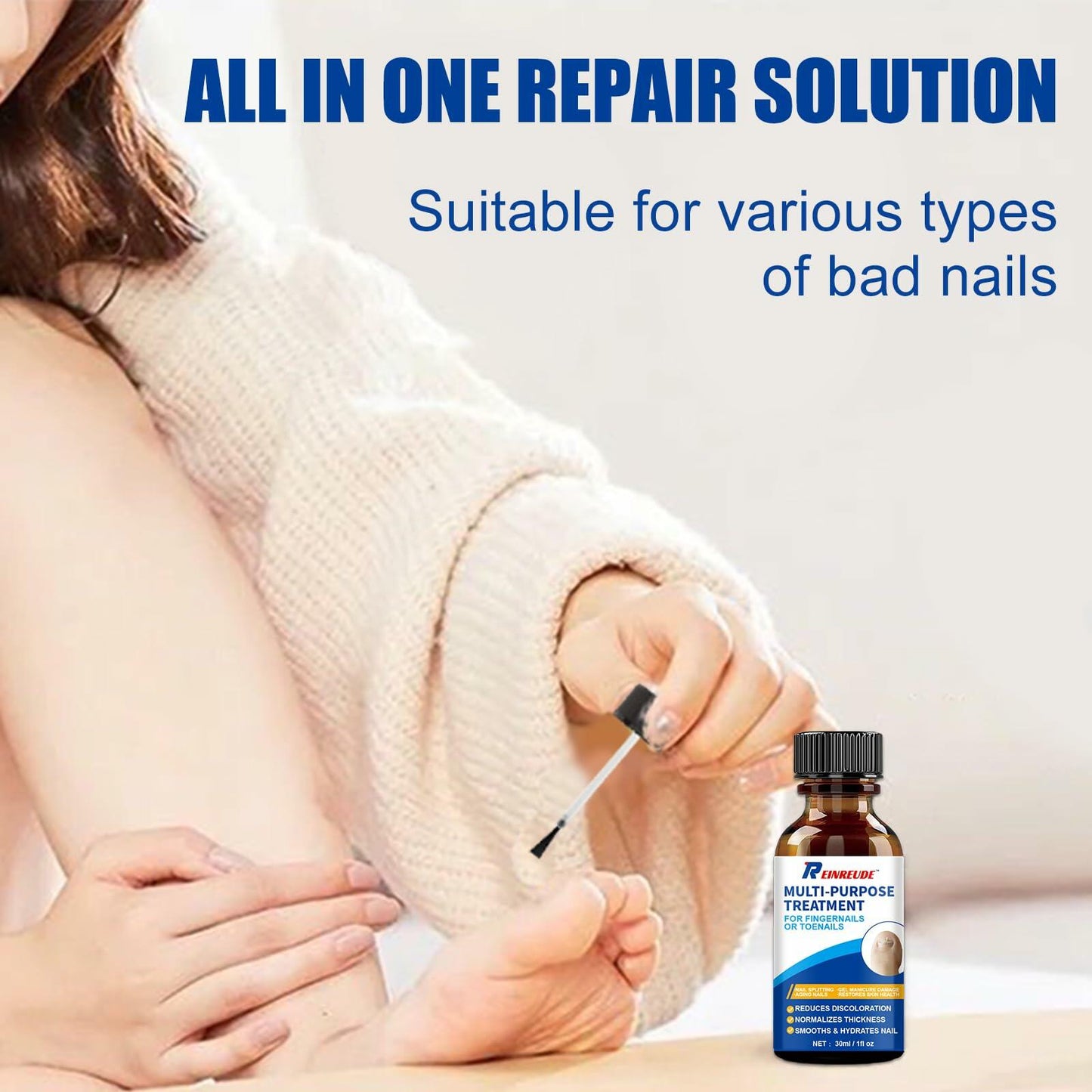 Wunila Toenail Fungus Treatment Extra Strength 30ml Multi-Purpose Nail Repair