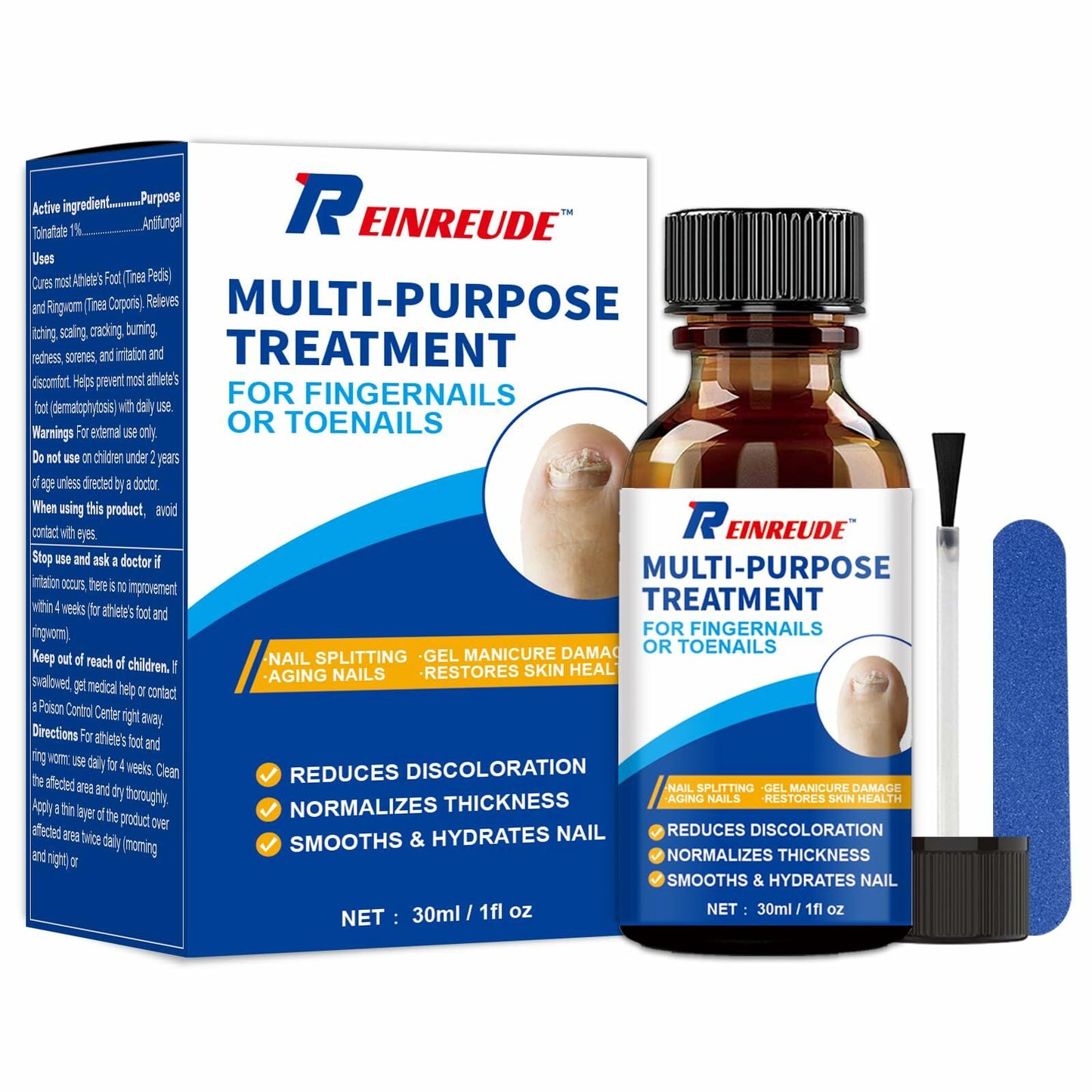 Wunila Toenail Fungus Treatment Extra Strength 30ml Multi-Purpose Nail Repair