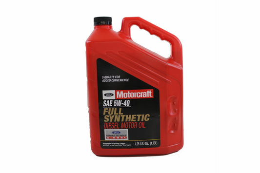 Ford Genuine XO-5W40-5QSD SAE 5W-40 Full Synthetic Diesel Motor Oil 1.25 Gal
