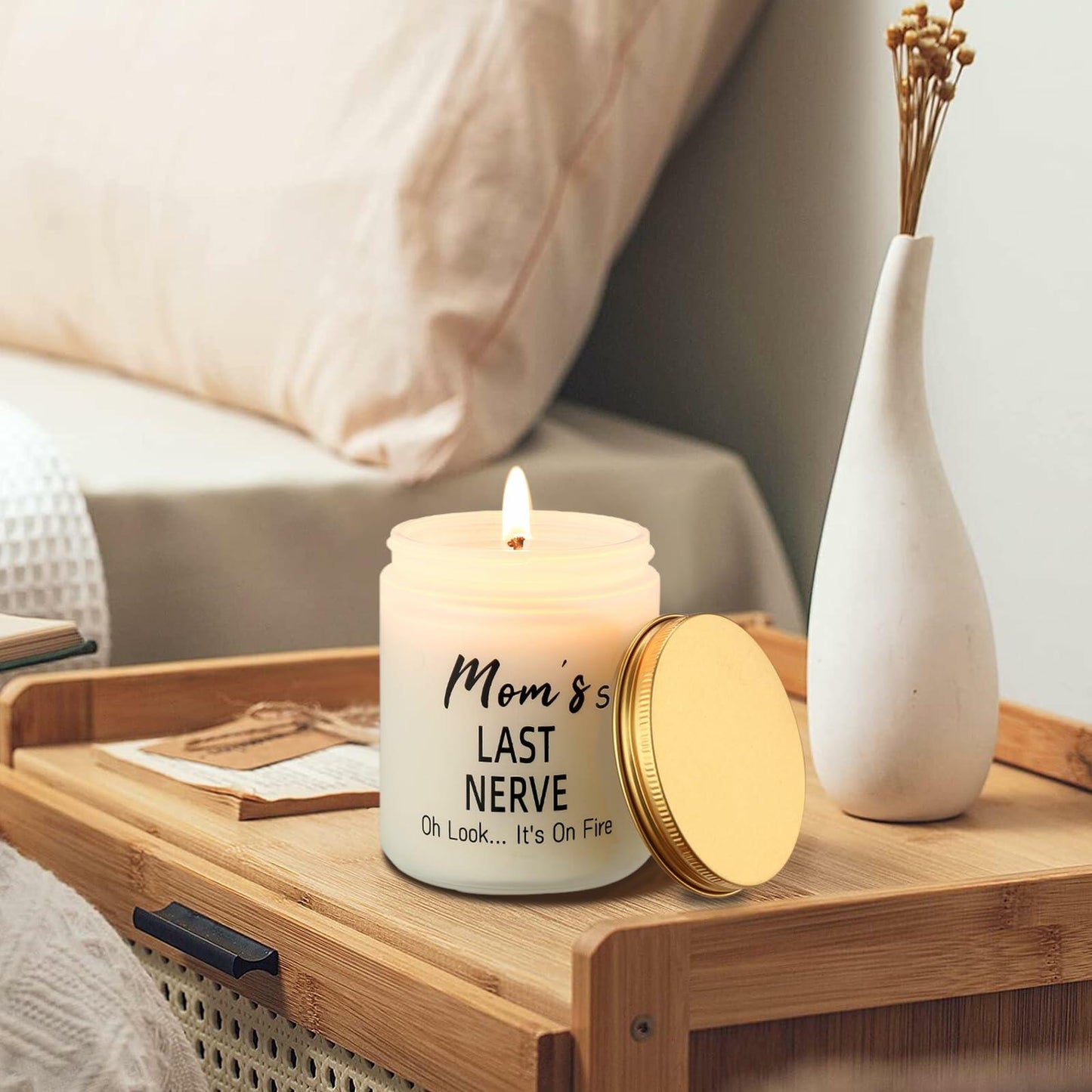 Gifts for Mom Funny Lavender Scented Candle 7oz Birthday Mothers Day Gift