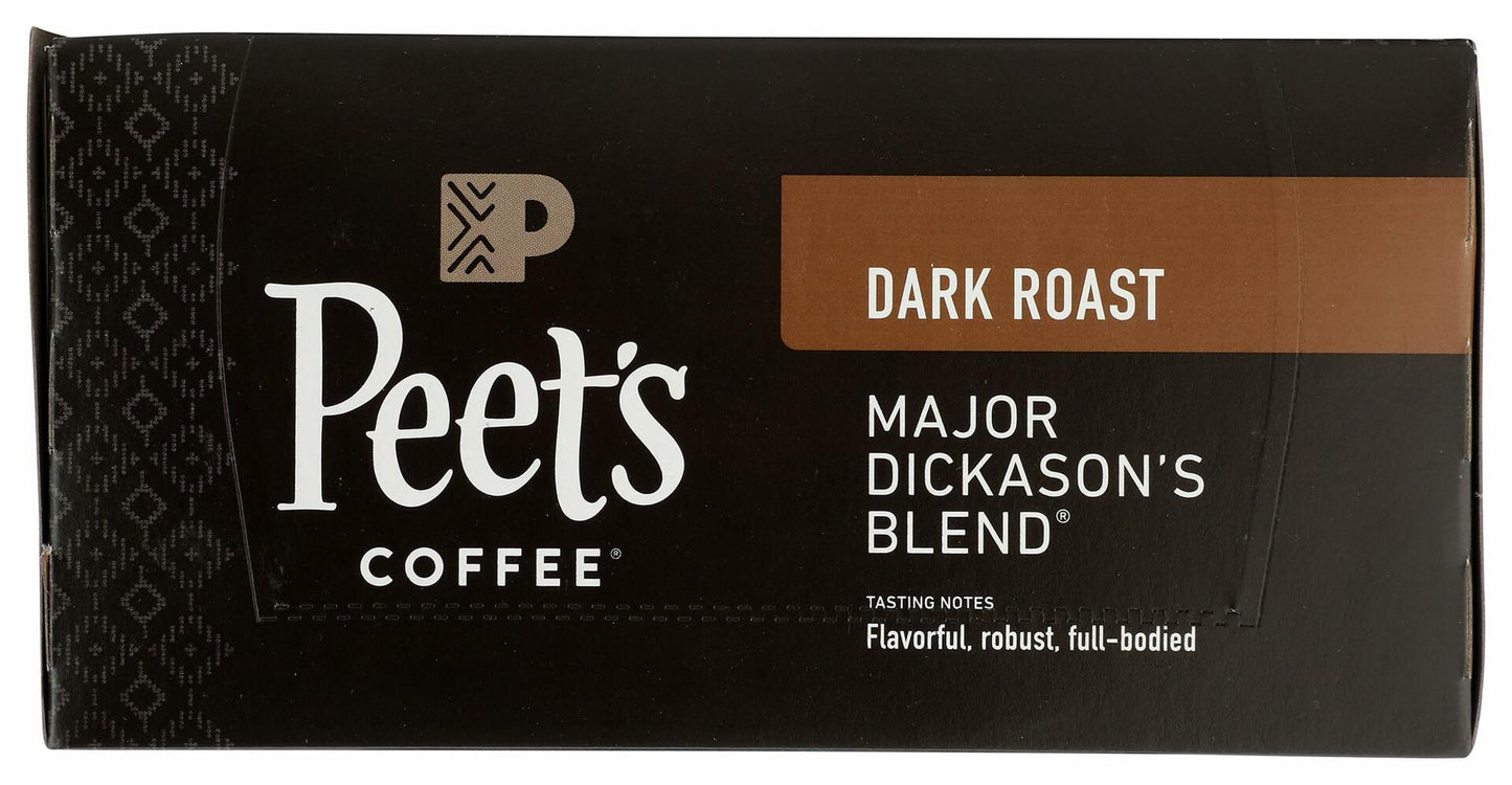 BestBy05/25/25 Peet's Coffee Major Dickasons 32 K Cups Dark Roast