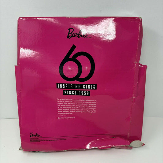 2018 BARBIE SIGNATURE 60th Anniversary Blonde Collector Doll #FXD88 Mattel - NEW