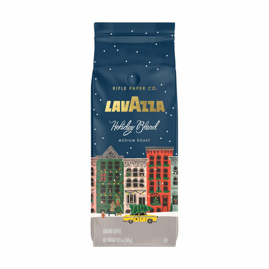 BestBy06/25 Lavazza Rifle Paper Co Holiday Blend Ground Coffee Medium Roast