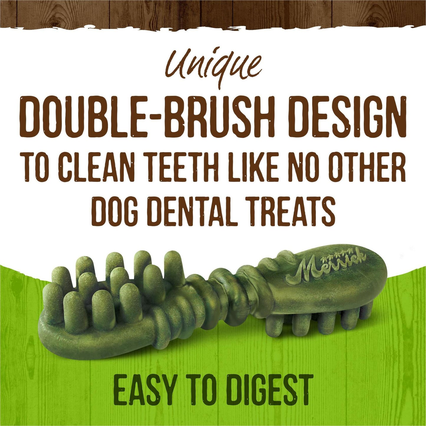 BB06/25 Merrick Fresh Kisses Dental Chews Coconut Botanical Oils 16 ct Large
