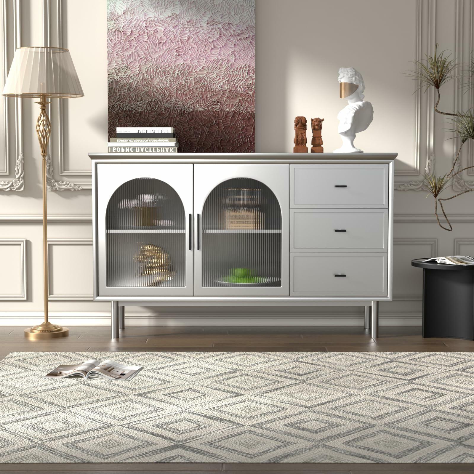 homdiy Matte Black T Bar Cabinet Knobs Kitchen Drawer 10 Pack