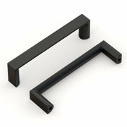homdiy Cabinet Handles Matte Black 3.75in 96mm Hole Centers 10Pack