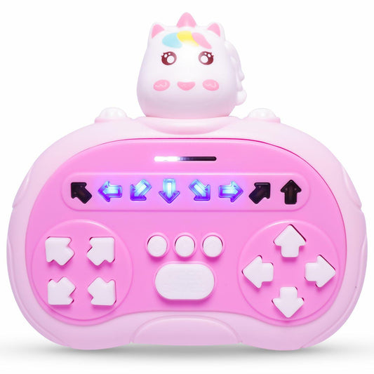 Rhythm Master Dance Machine Handheld Game Red Bear Educational Toy